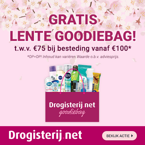 GRATIS LENTE GOODIEBAG twv €75,-