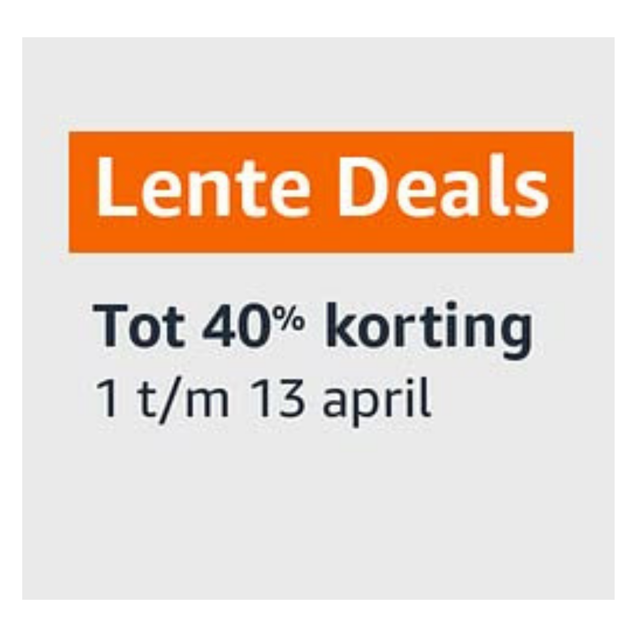 AMAZON NL: Lente Deals!