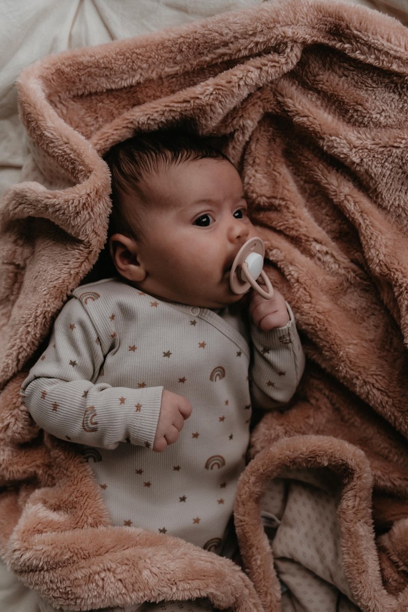 -75% Snoozebaby wiegdeken dubbellaags 