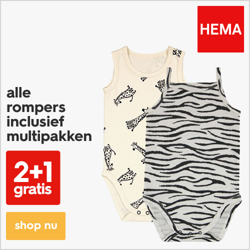 Nu bij HEMA: Rompertjes Acties 2+1 GRATIS