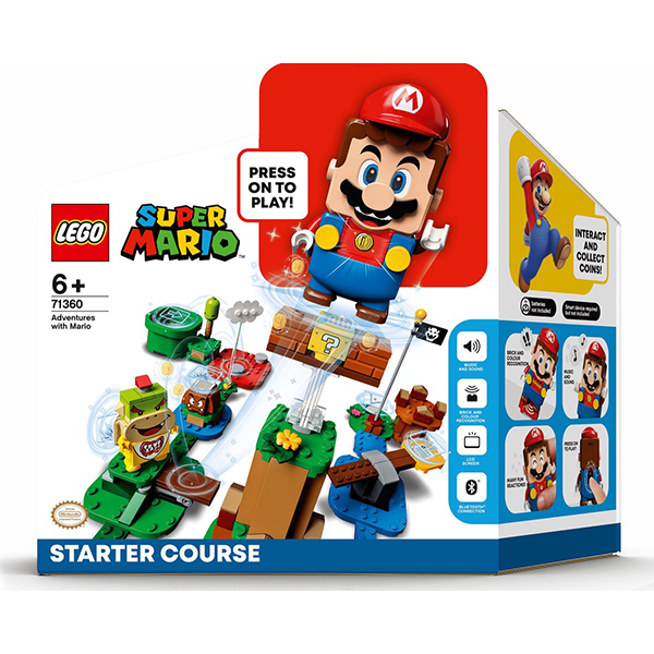 Bespaar 13% op de LEGO Super Mario Startset Avonturen met Mario (71360) bij Bol.com