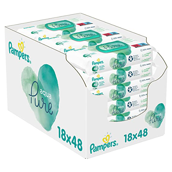 Bespaar 43% op Pampers Premium Protection Luiers – Maat 2 – 240 st – Maandbox (€0,16 p.s.)
