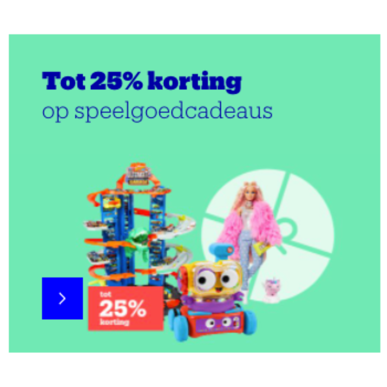 Tot 25% korting op speelgoedcadeaus bij Bol.com