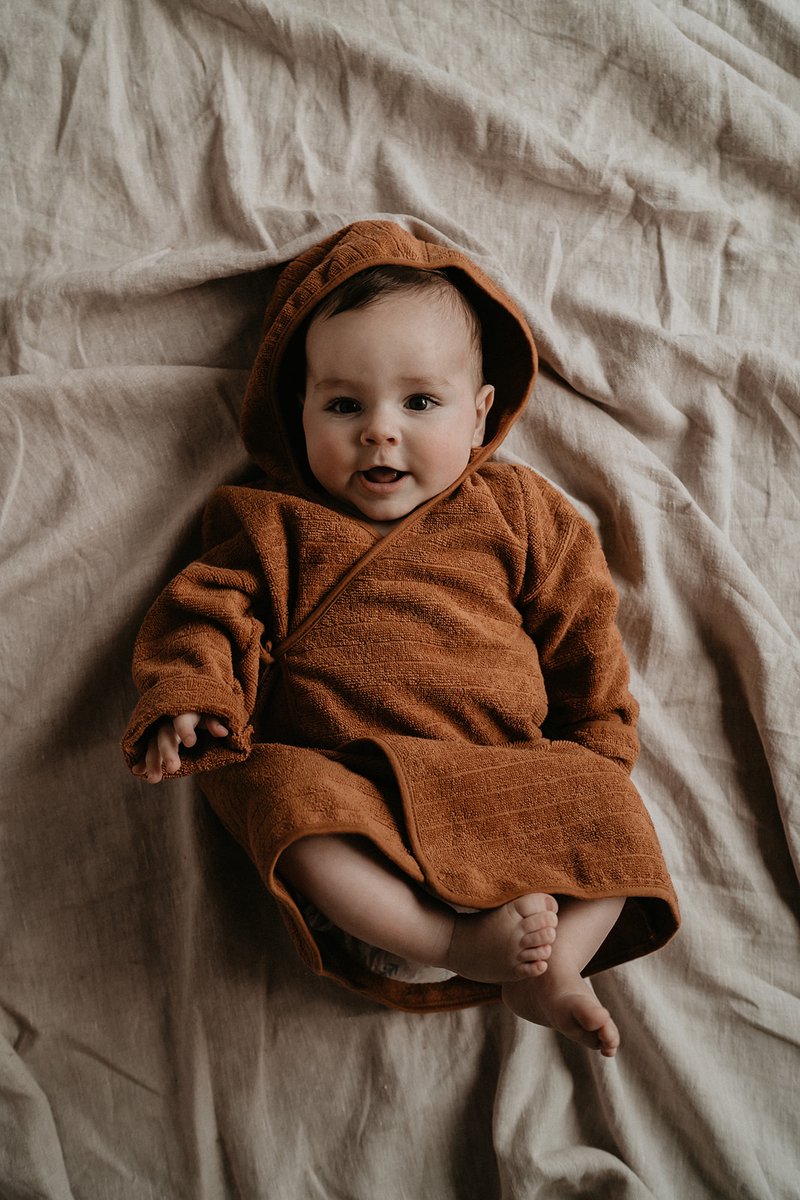 Snoozebaby Badjas Organisch Katoen 57% korting