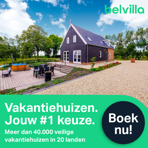 Belvilla last minute tot 25% korting op verblijf tot 15 augustus