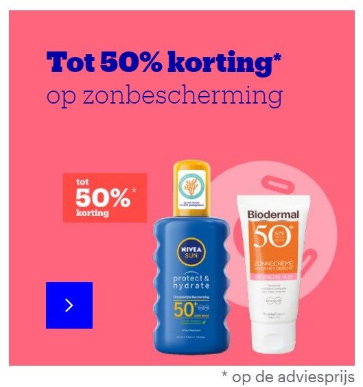Tijdelijk tot 50% korting op zonbescherming van o.a. NIVEA en Biodermal BOL.com