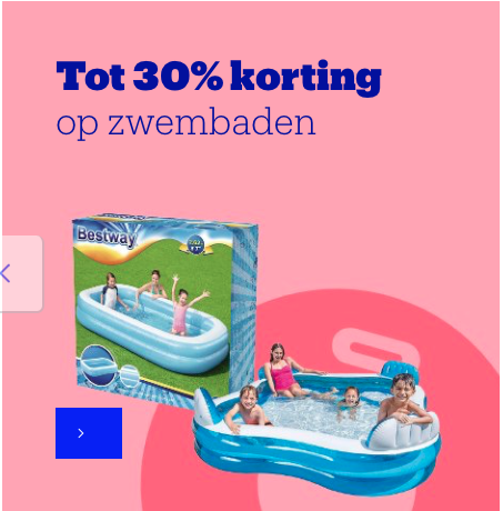 Tot 30% korting op zwembaden bij BOL.com