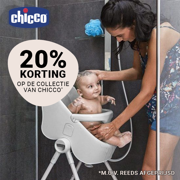 Nu bij Van Asten BabySuperstore: 20% KORTING op de collectie van Chicco
