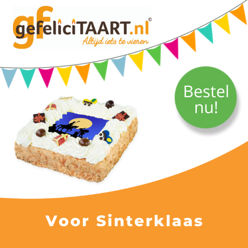 Op zoek naar Sinterklaas lekkernij? Bestel het bij gefeliciTAART!