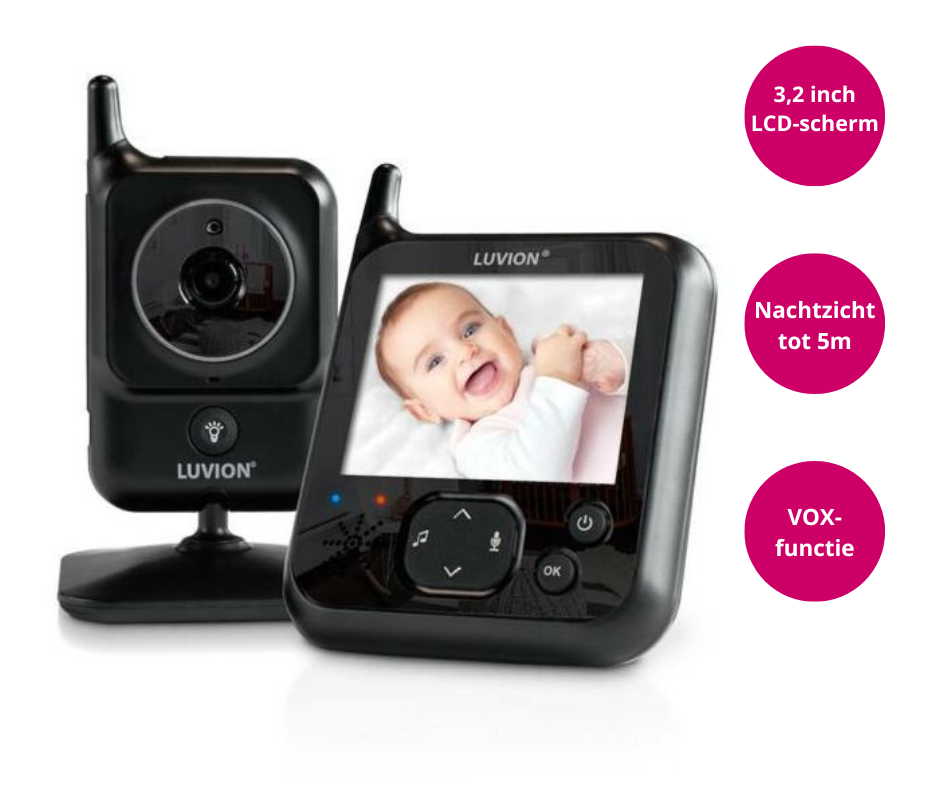 33% korting op Babyfoon Luvion Platinum X Black