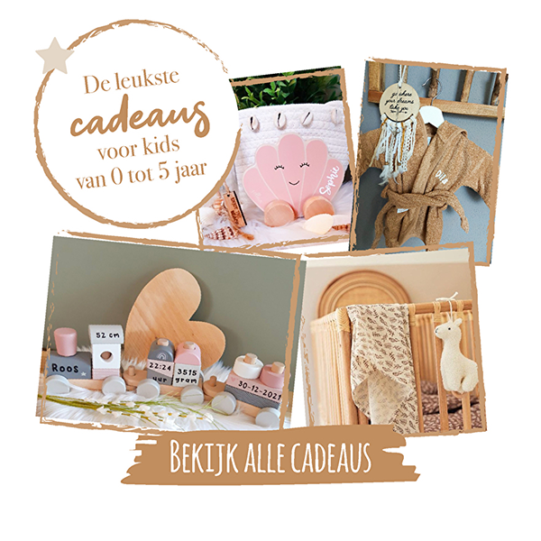 Cadeautip: kraamcadeau voor kids met naam bij GeboorteXpress