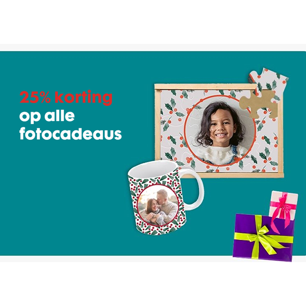 HEMA kortingscode: 25% korting op alle fotocadeaus