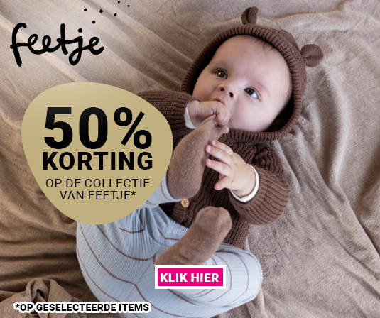 Feetje – SALE! 50% korting op geselecteerde items.
