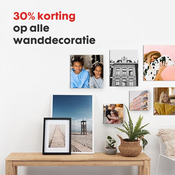 Nu bij HEMA 30% korting op alle wanddecoratie met deze kortingscode