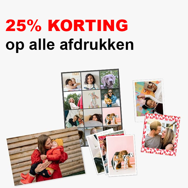 HEMA: 25% KORTING op ALLE foto afdrukken met deze kortingscode