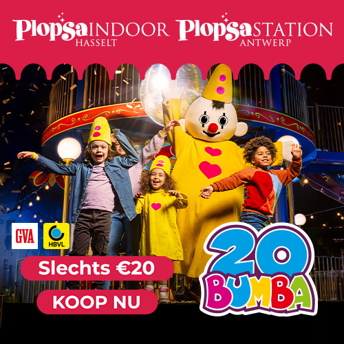 Plopsa Feestje: Het leukste verjaardagsfeest van de eeuw! Bumba wordt 20 jaar! 