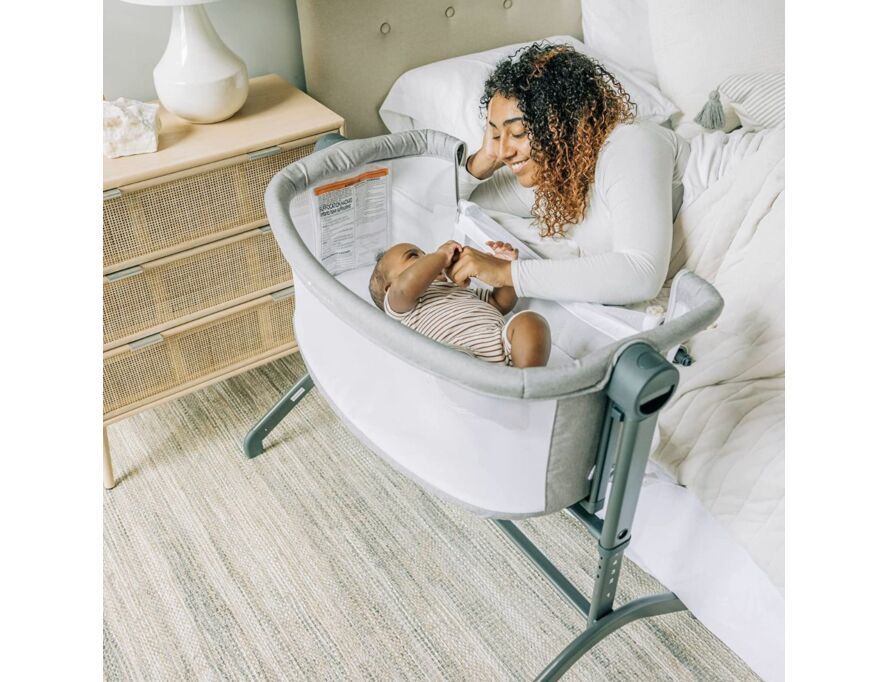 Bespaar 50% op de Co-sleeper Baby Delight Grey
