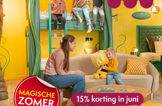 Plopsa Hotel ZOMERDEALS: 15% korting in het Plopsa Hotel in juni